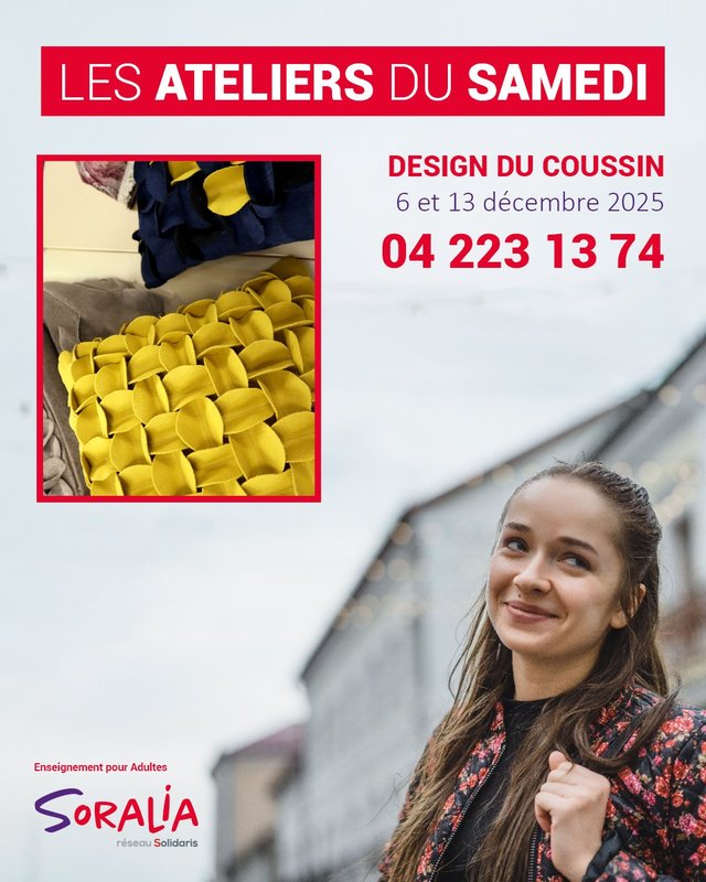 Stages,cours Atelier : Design coussin