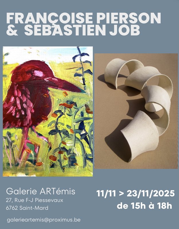 Expositions Exposition Françoise Pierson Sébastien Job