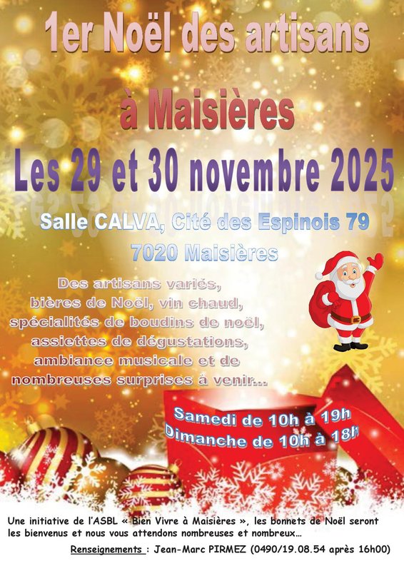 Marchés de Noël 1er Noël artisans