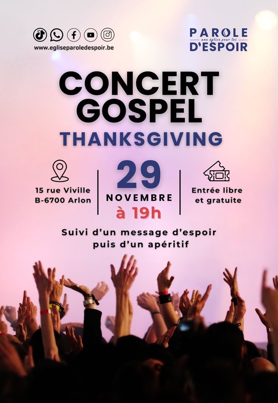 Concerts Concert gospel
