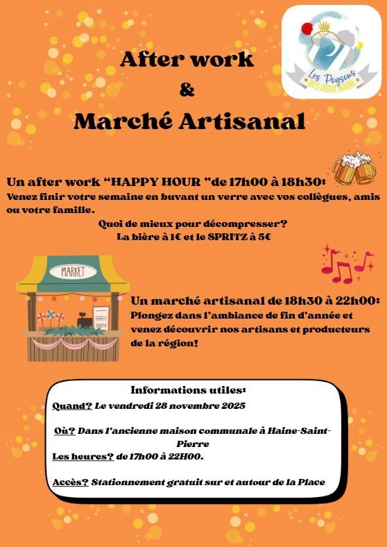Loisirs After work marché artisanal