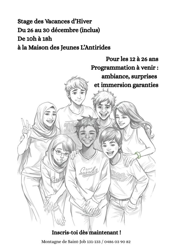 Stages,cours Viens vivre Stage la Antirides