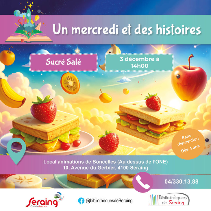 Spectacles Un mercredi des histoires