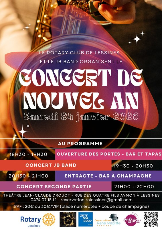 Concerts Concert Nouvel • Band Rotary