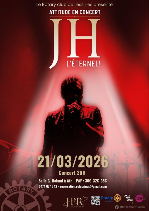 Concerts Jh L éternel Attitude chante Johnny