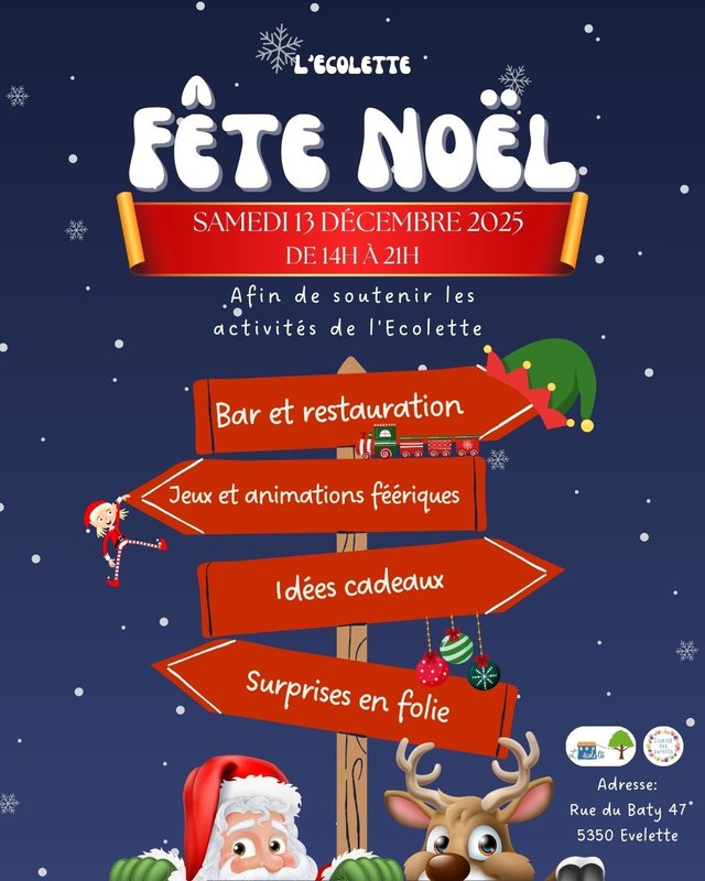 Marchés de Noël L Ecolette fête Noël