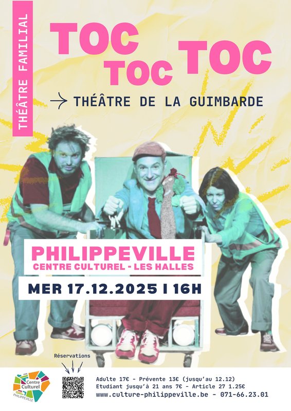 Spectacles Théâtre dès 4 - toc toc