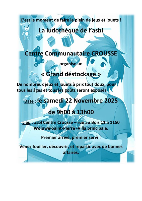 Loisirs « Grand déstockage de jeux jouets