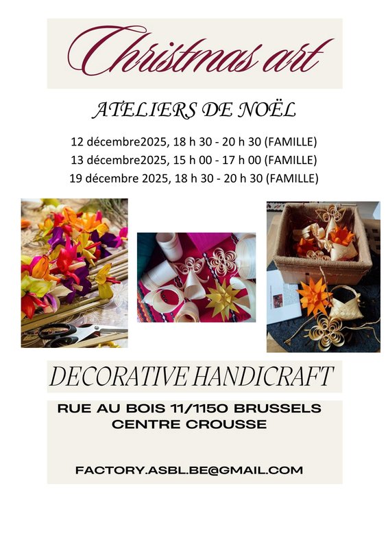 Loisirs Atelier Noël