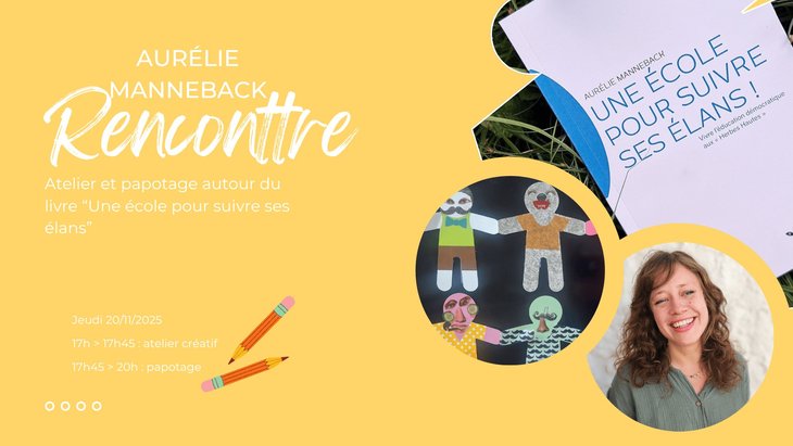 Stages,cours Atelier rencontre avec Aurélie - Suivre élans 