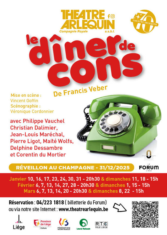 Spectacles Le dîner cons, Francis Veber