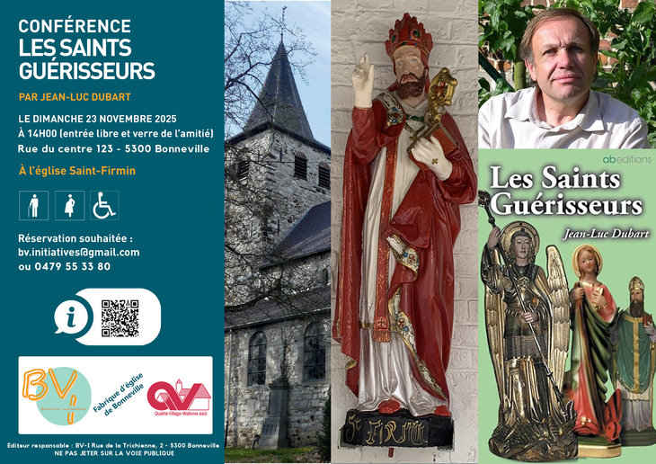 Conférences Conférence  Les saints guérisseurs 