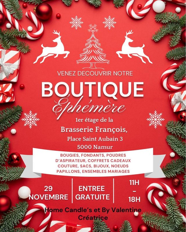 Marchés de Noël Marché Noël / Boutique Ephémère la Brasserie Francois