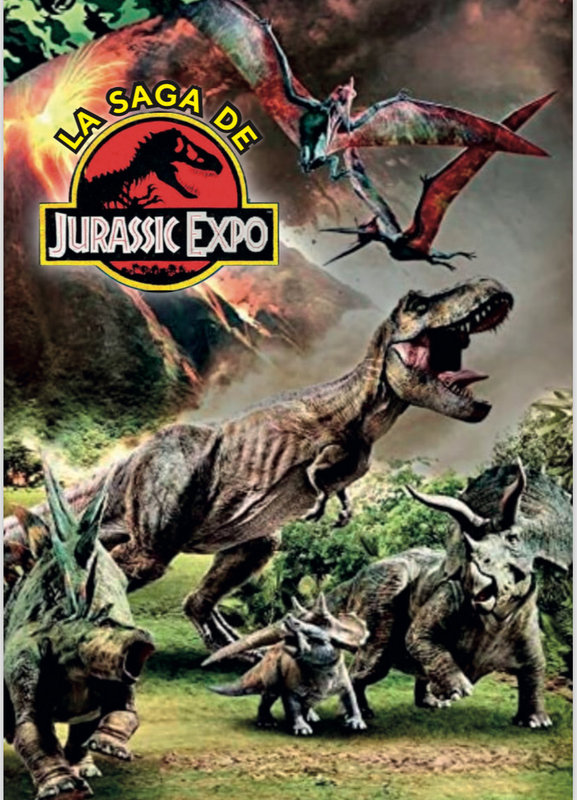 Spectacles Jurassic expo saga dinosaurus