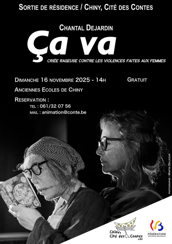 Spectacles Sortie Résidence - va  par/de Chantal Dejardin