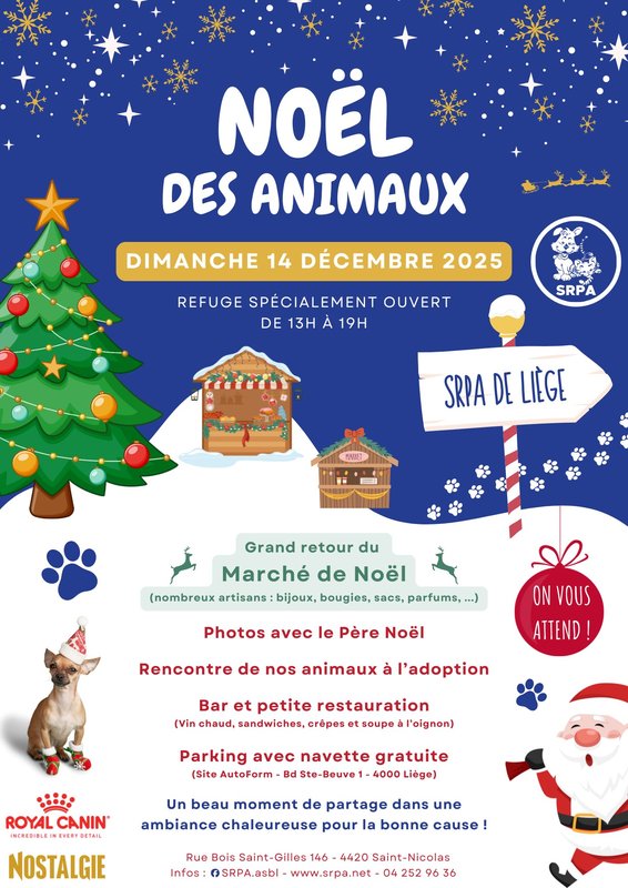Marchés de Noël Noël Animaux