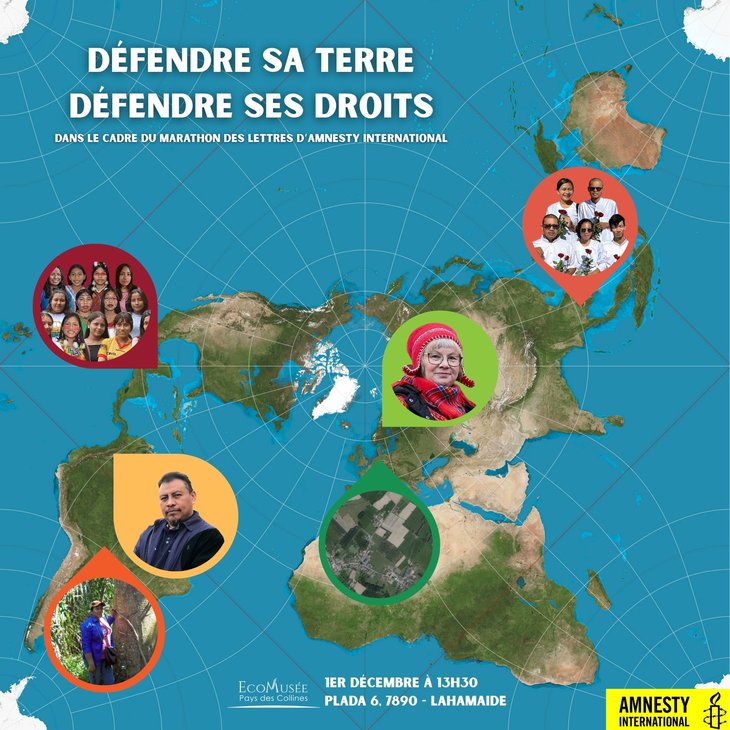 Conférences Défendre terre, défendre droits