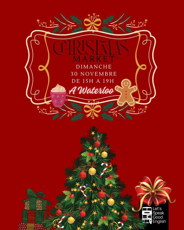 Loisirs Marché Noël Journée portes ouvertes Let s Speak Good English