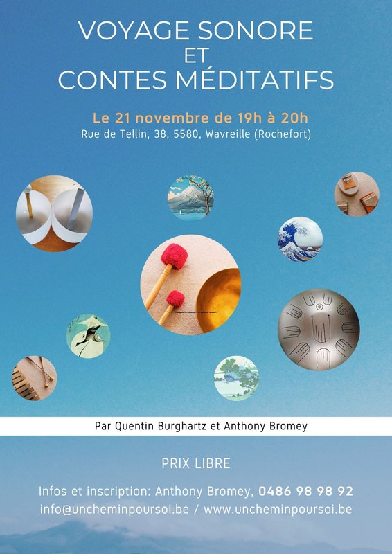 Conférences Voyage sonore contes méditatifs