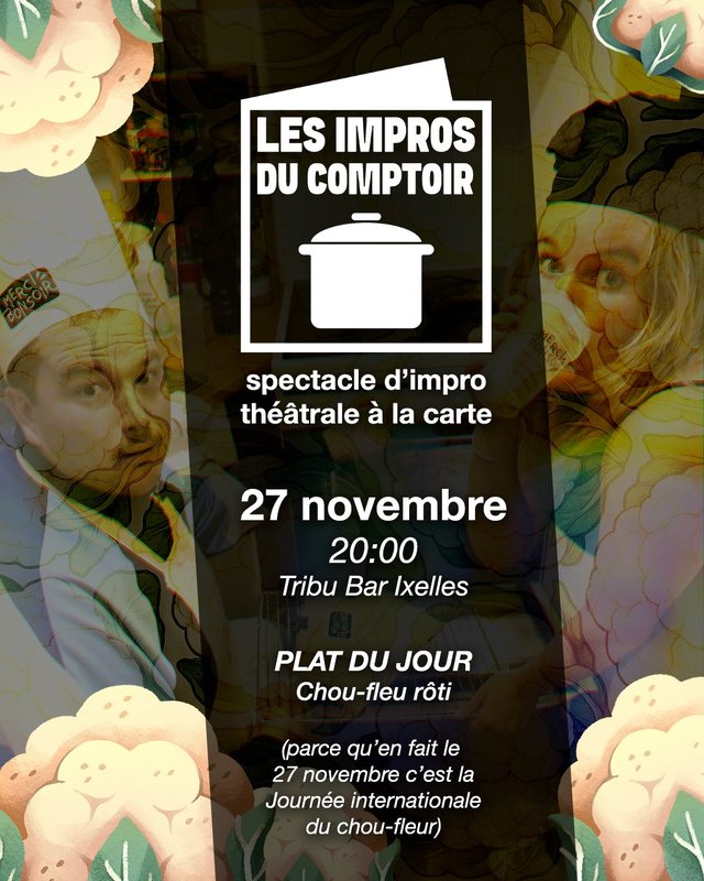 Spectacles Les impros Comptoir