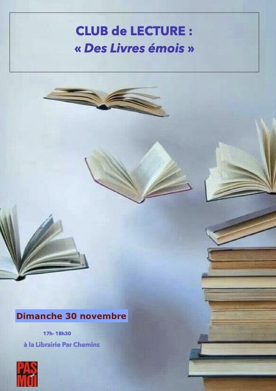Stages,cours Club Lecture Forest livres émois