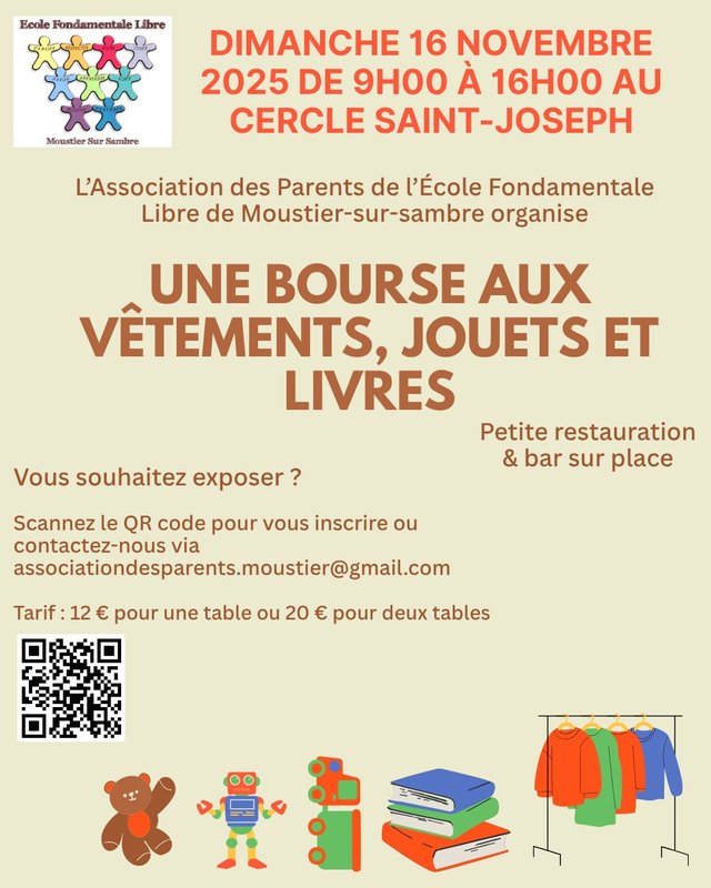 Loisirs Bourse vêtements / jouets / livres