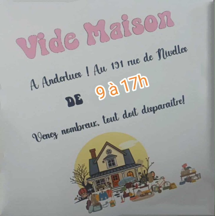  Grand vide-maison 