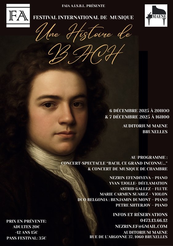 Concerts Concert autour Sonates, Partitas Cantates J.S. Bach