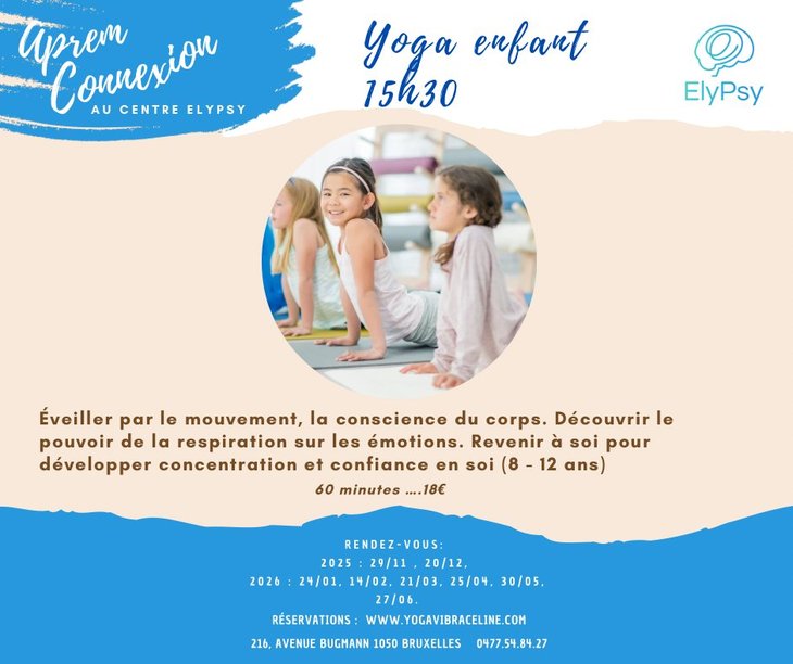 Stages,cours Yoga enfants