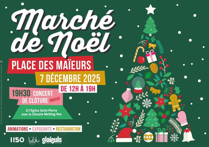 Marchés de Noël Marché Noël la place Maïeurs