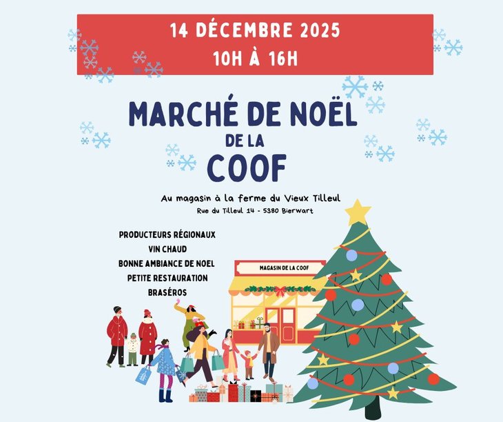 Marchés de Noël Marché Noël la Coof