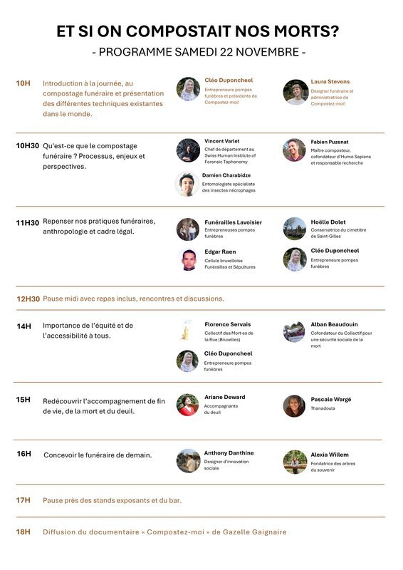 Conférences Et on compostait morts ?