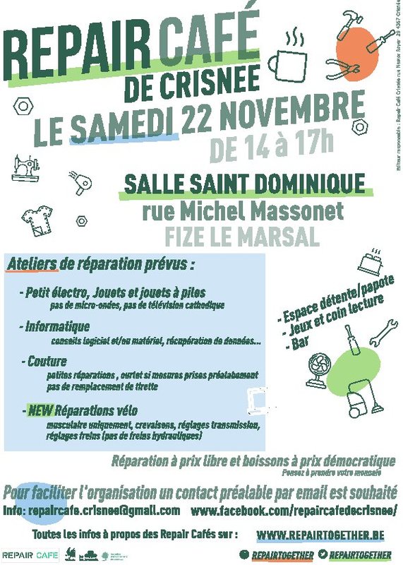 Loisirs Repair Café