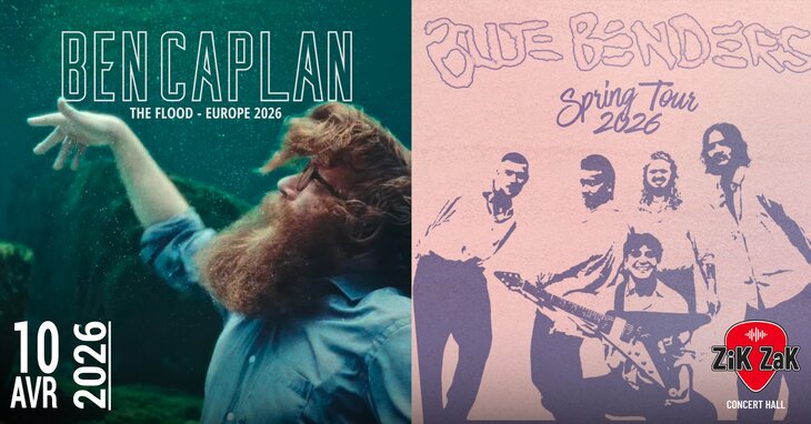 Concerts Ben Caplan (CA) + Blue Benders (SW)
