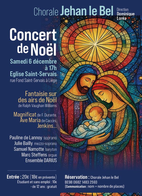 Concerts Concert Noël la Chorale Jehan Bel