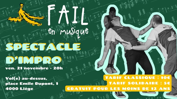 Spectacles Fail musique - spectacle d impro
