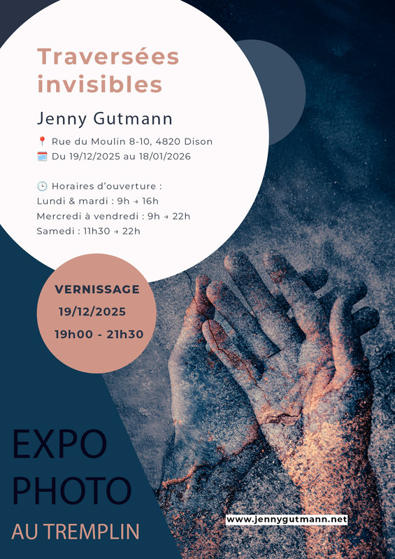 Expositions Traversées invisibles - Exposition photographique Jenny Gutmann