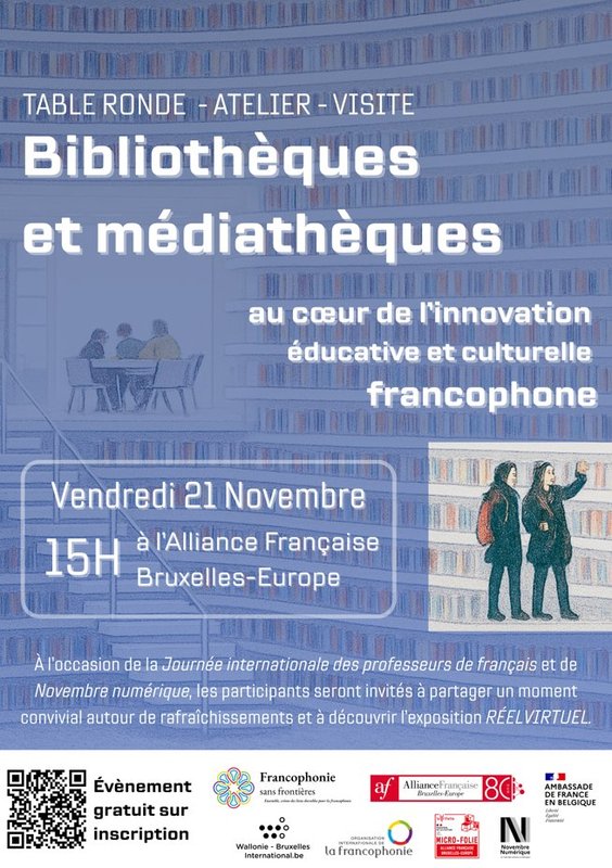 Conférences Bibliothèques médiathèques cœur l’innovation éducative culturelle