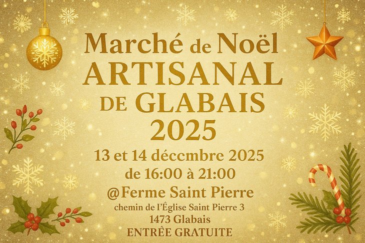 Marchés de Noël Marché Noël artisanal Glabais
