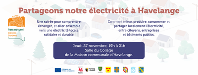 Conférences Vous aussi partagez l’électricité localement !