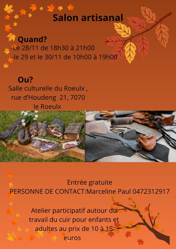 Loisirs Salon artisans