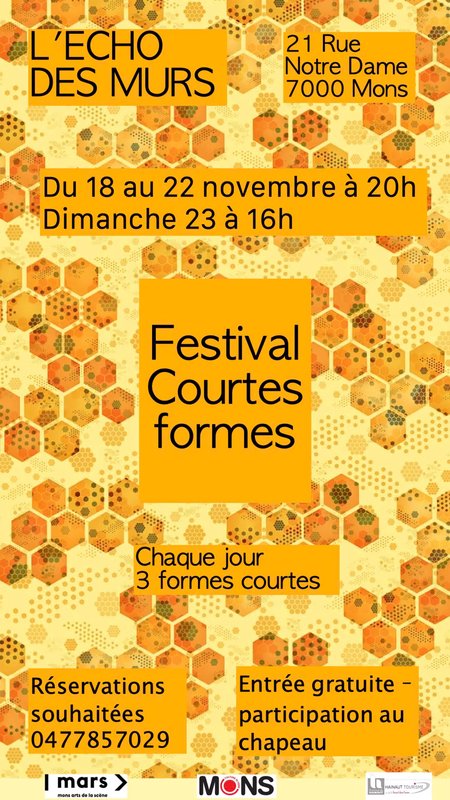 Spectacles Festival Courtes Formes