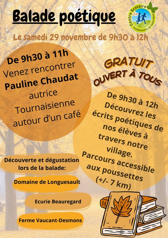 Loisirs Balade poétique