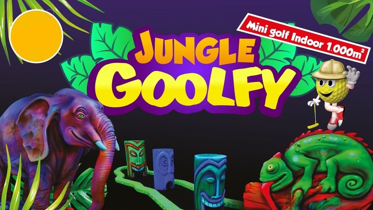 Loisirs Jungle Goolfy - parcours minigolf fluorescent