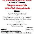 Soirées Souper annuel Vélo Club Gottechinois