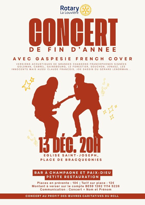 Concerts Concert exceptionnel Gaspésie French Cover