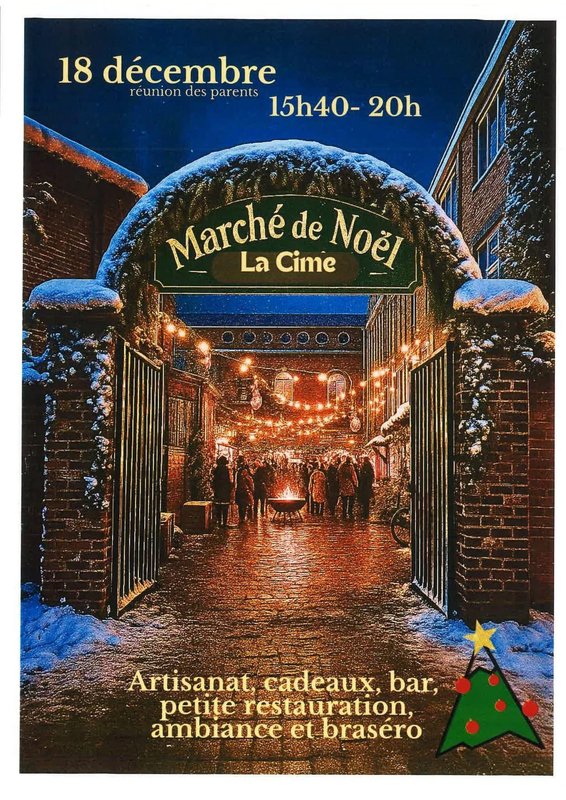 Marchés de Noël Marche Noël La Cime Genval