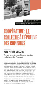 Conférences café citoyen collectif l épreuve communs