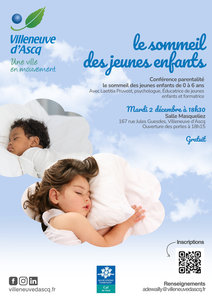 Conférences Conférence : sommeil jeune enfant