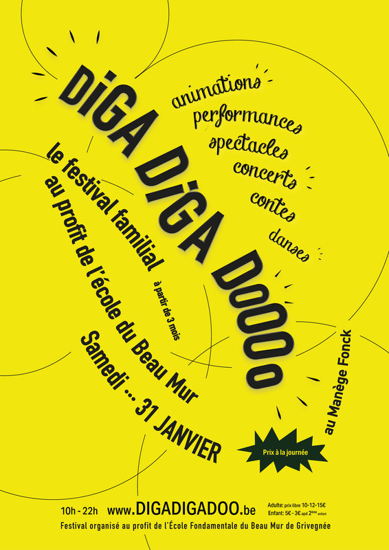 Loisirs Diga Diga - Festival Familial - Spectacles Concerts